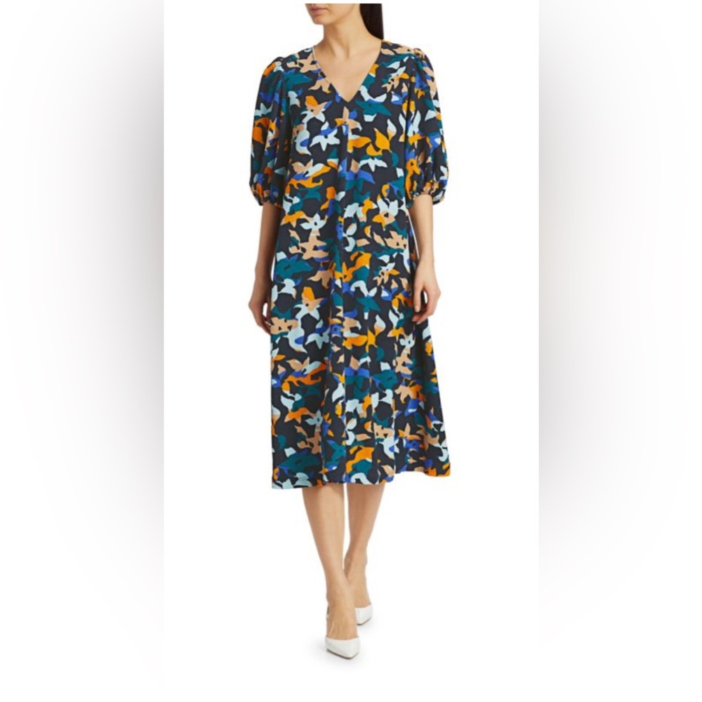 Stine‎ Goya Mavelin Dress Abstract Floral Sz XL